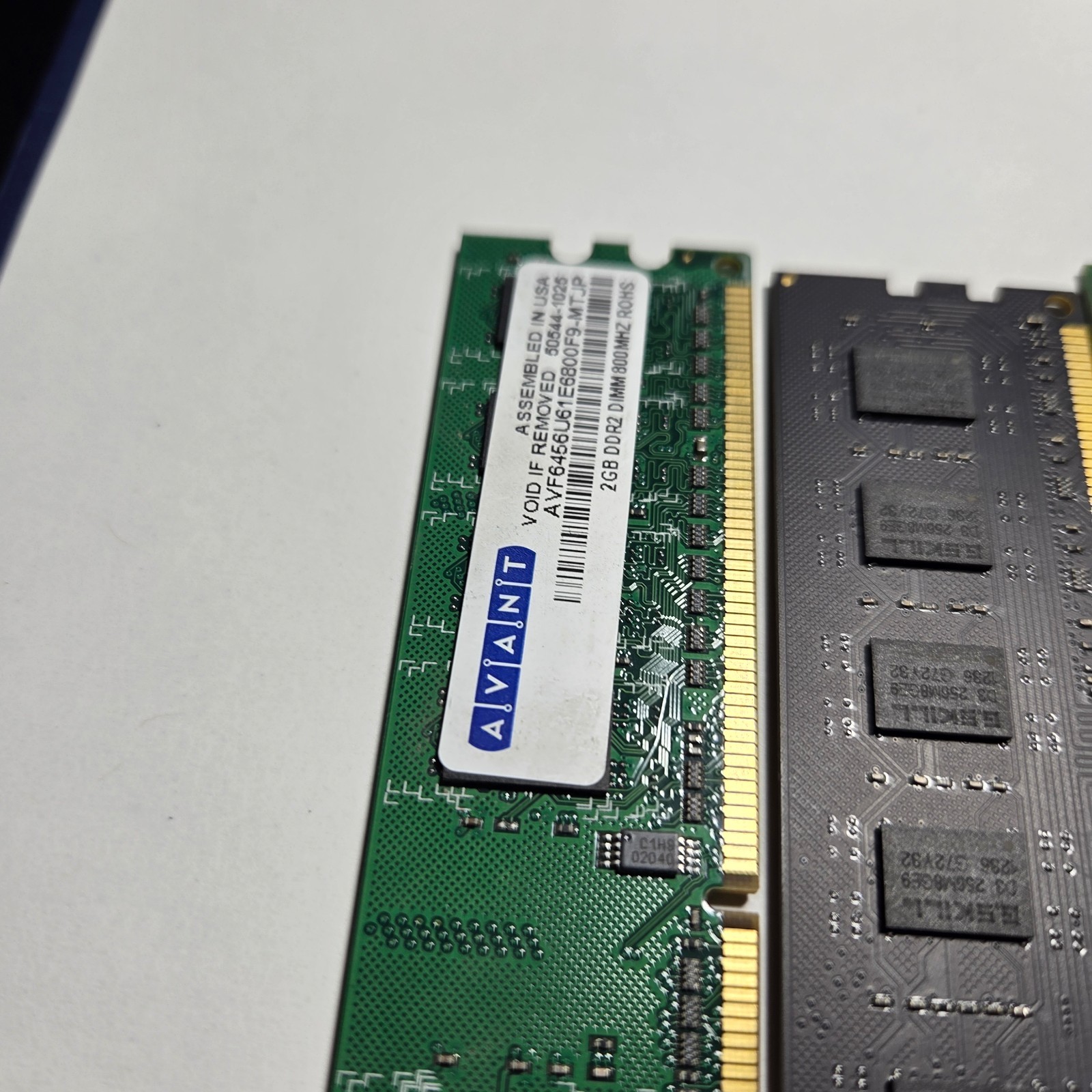 RAM DDR2 DDR3 RAM Lot of 6 Mixed Sticks Memory Modules 1 unknown Laptop RAM