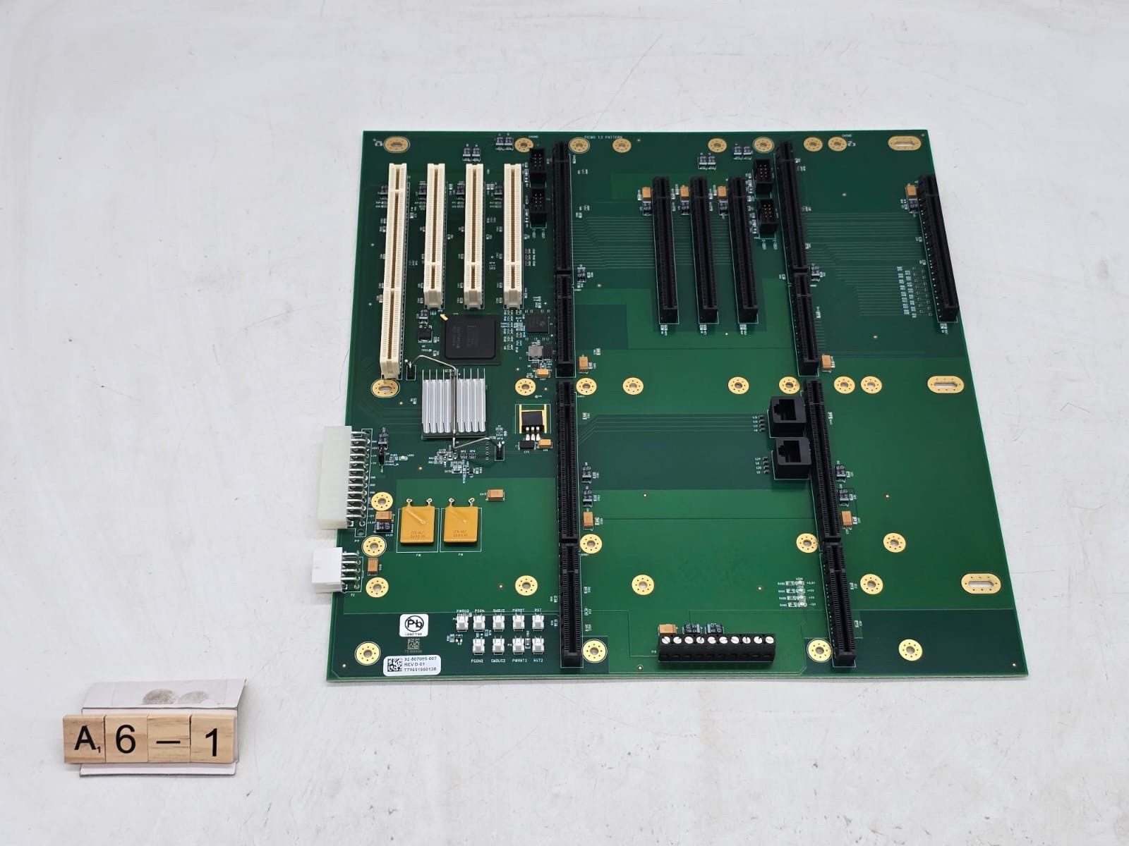 Trenton 92-507065-007 PICMG 1.3 Industrial Backplane Board KLA-Tencor 14-Slot Pa
