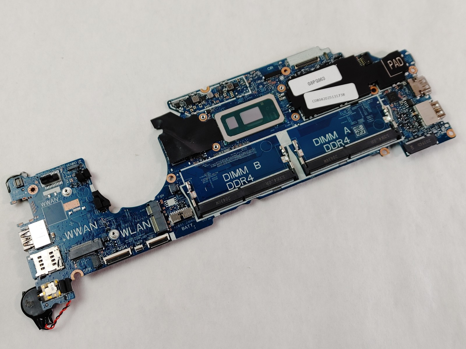 Lot of 5 Dell Latitude 5310 2-in-1 Core i5-10310U 1.70 GHz DDR4 Motherboard