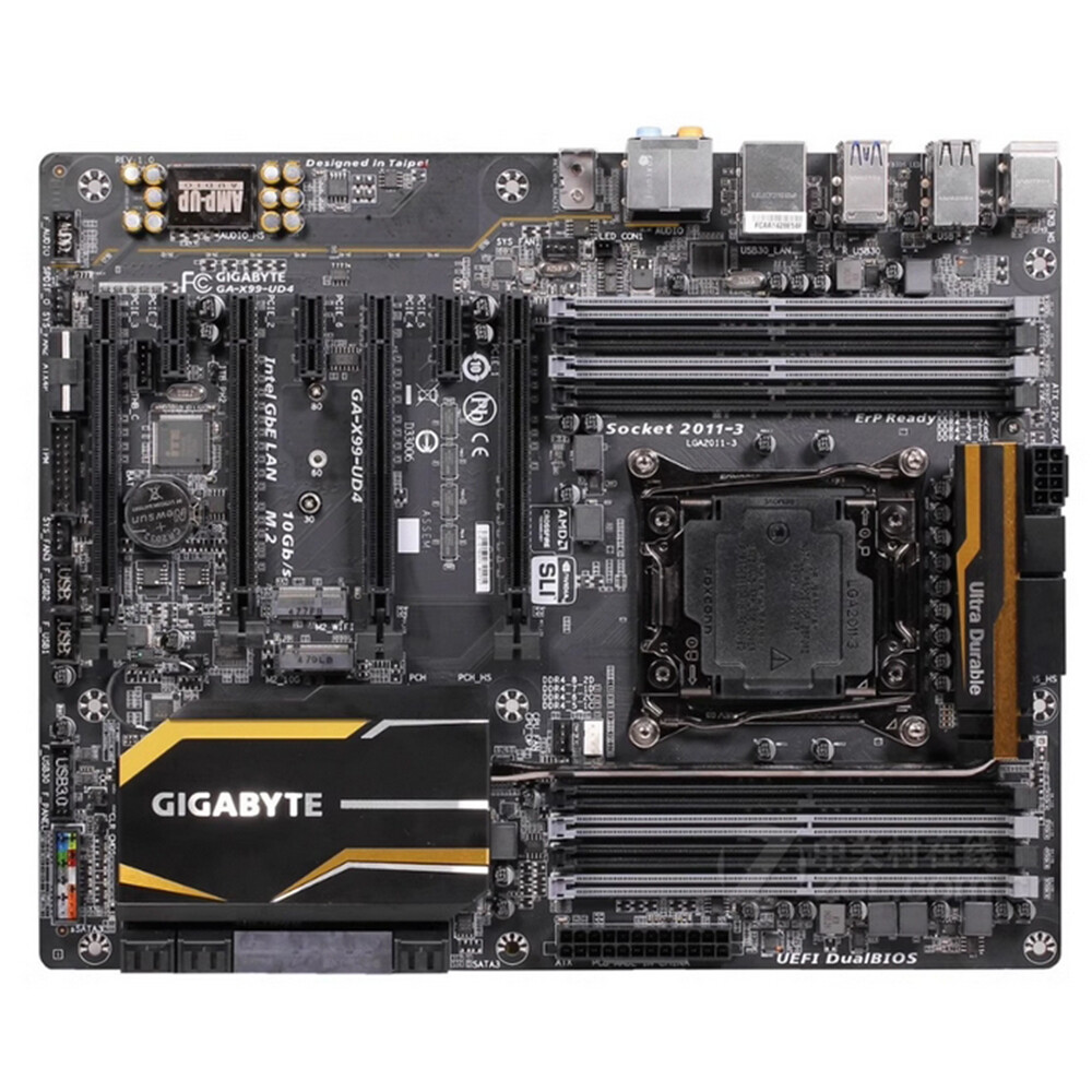 For Gigabyte GA-X99-UD4 Motherboard X99 LGA2011-3 DDR4 ATX Mainboard 128GB Test