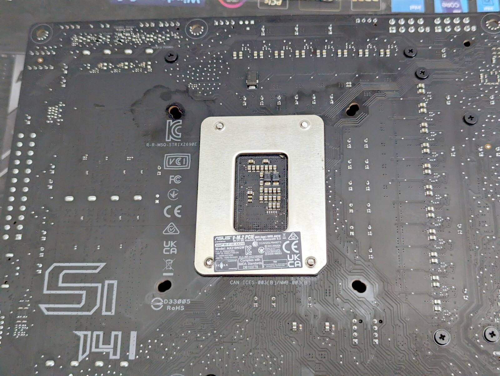 ASUS ROG Strix Z690-E Gaming WiFi 6E LGA 1700 Motherboard NOT TESTED/UNKNOWN