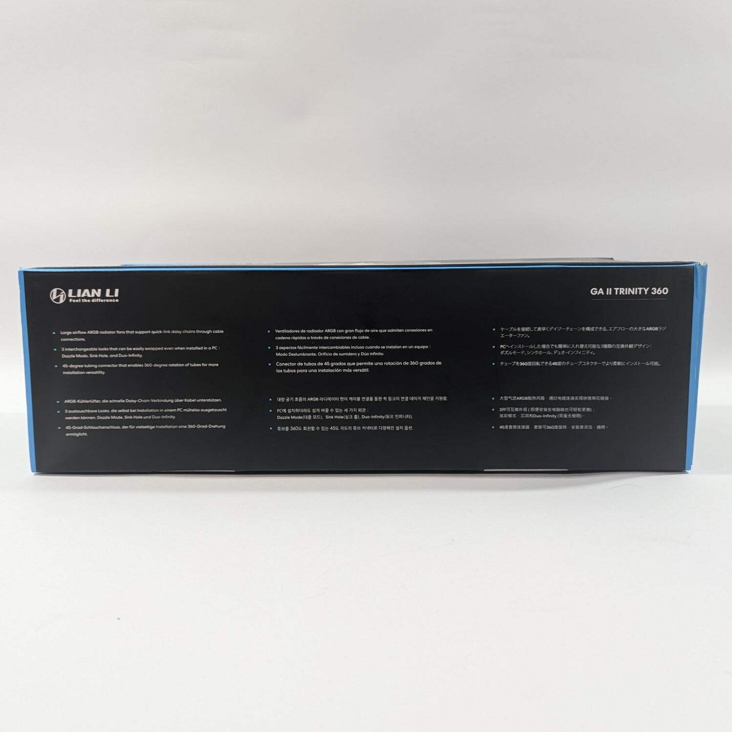 New Lian LI GA II Trinity Performance 360 CPU Liquid Cooler (AIO) GA2T36W