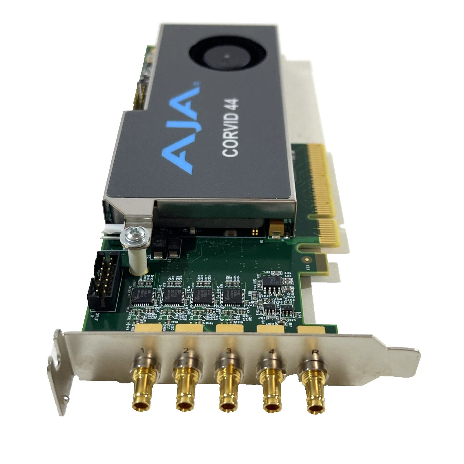 AJA CRV44-S-NC1 PCIe x8 4x SDI Video Capture Card Low Profile Broadcast