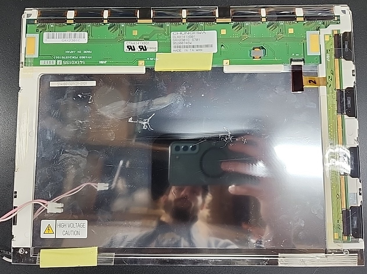 Chunghwa 14.1″ 1024×768 XGA 20pin Laptop Matte LCD Display Screen CLAA141XB01
