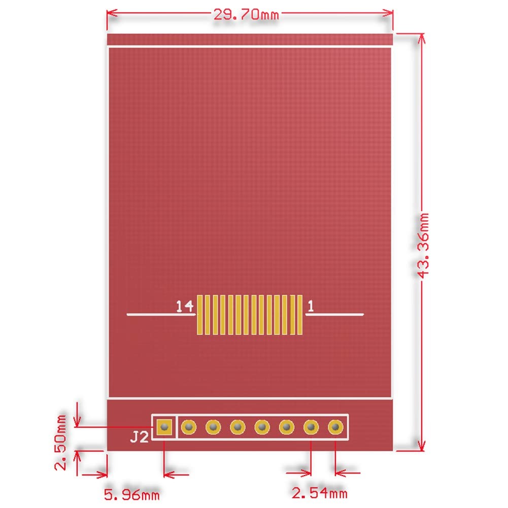 1.44″ inch TFT LCD Display Screen Module 3.3V RGB 65K 128×128 4-Wire SPI ST -…