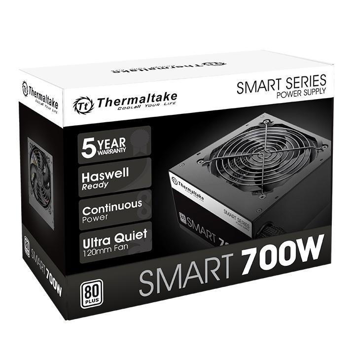Thermaltake Smart 80 Plus 700W Power Supply New In Box ✅