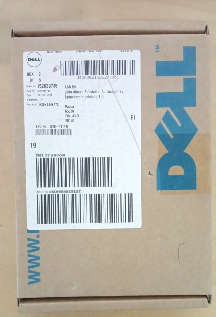DELL 152629785 CARD 10 Gbps Dual port SFP+ Network Adapter N20KJ, MKF72