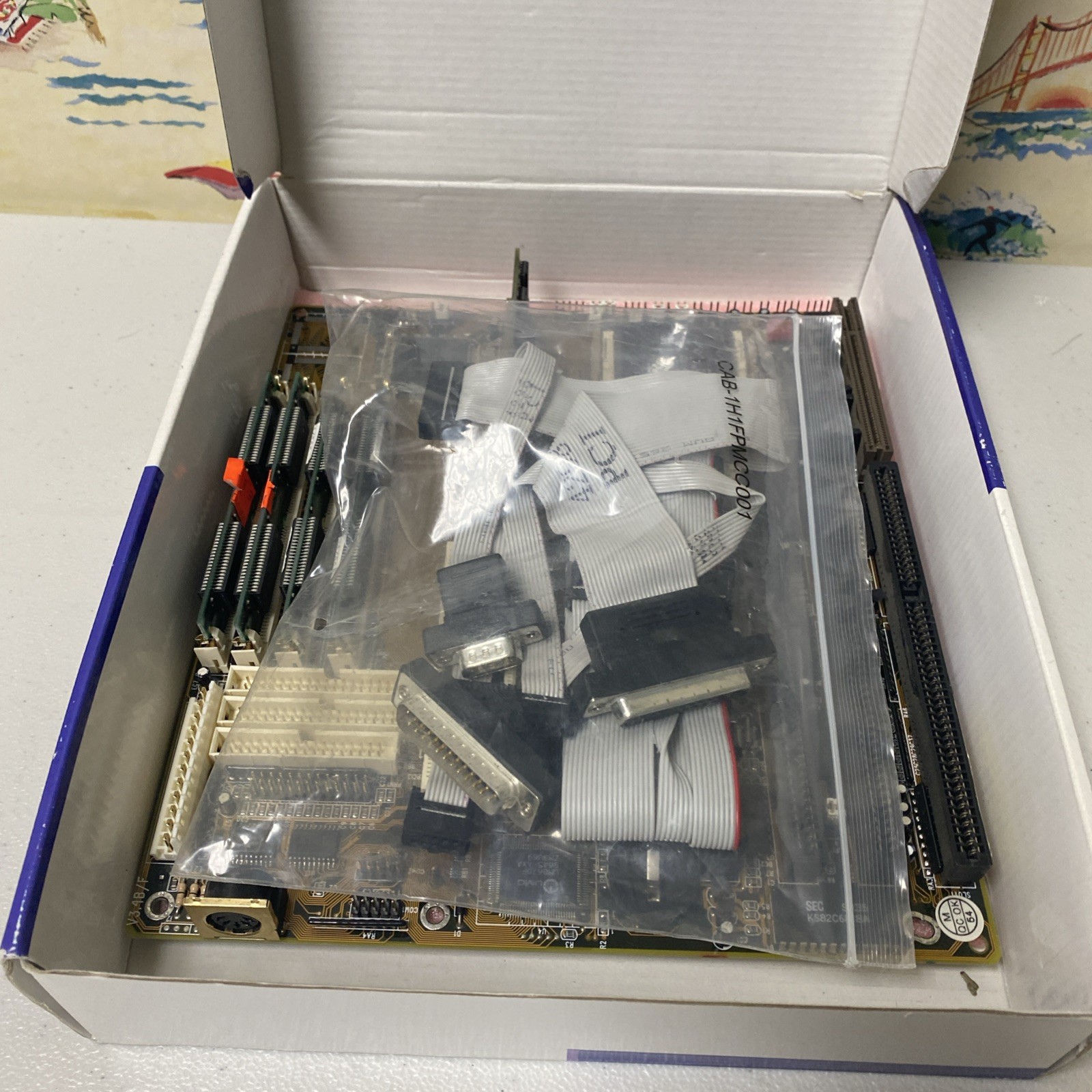 PCChips M919 VER 3.4B/F AT Motherboard Intel DX20 66MHz 64MB RAM