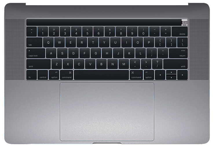GENUINE MacBook Pro 15 2018 2019 A1990 Top Case (Palmrest) Battery – Space Gray