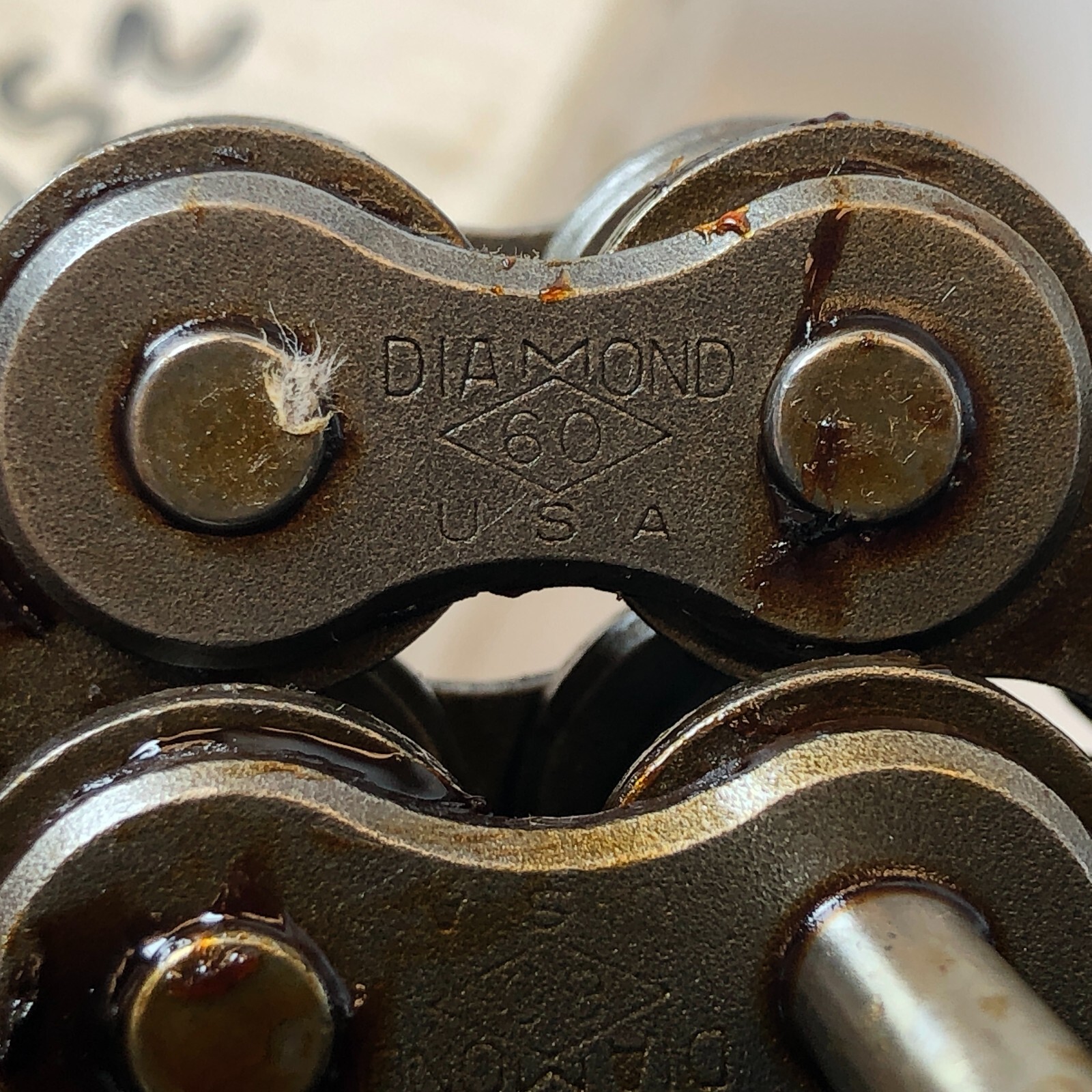 Diamond CHC8/S2 #60 Chain w/attachment pin every 3″ SEE DESCRIPTION NEW CHAIN