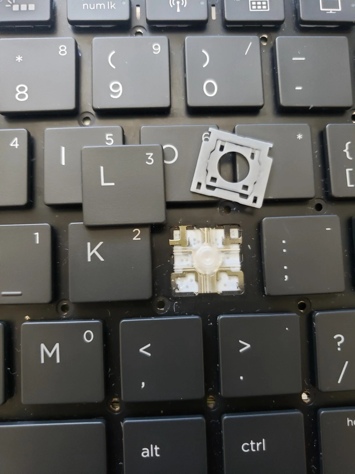 Key Replacement for DELL Chromebook 3100 Laptop Keyboard Black ap2fh000400