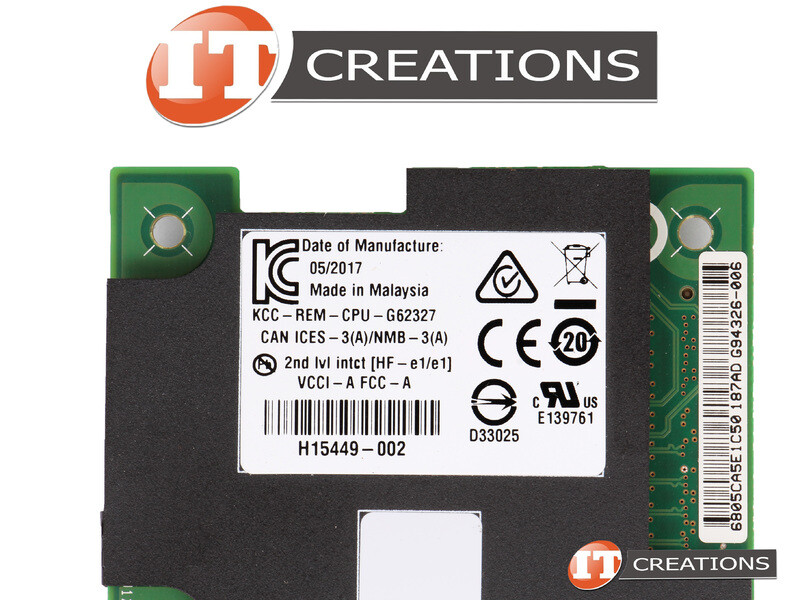 INTEL X520-DA1 OCP 10GBE SINGLE PORT SFP+ ET X520DA1OCP