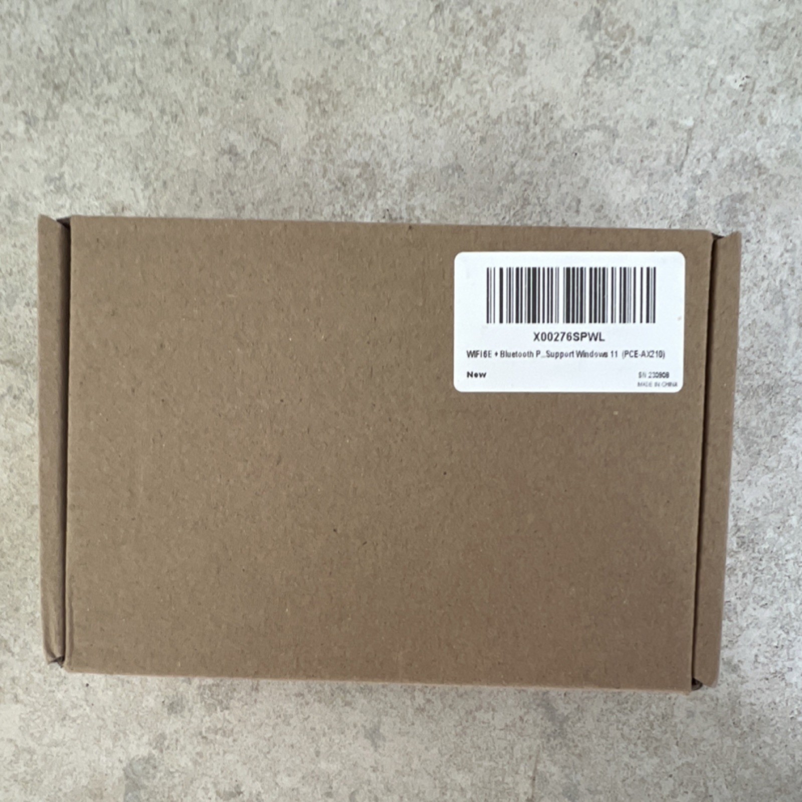 MSI MS-B905C PCIe x1 WiFi 6E 802.11ax Bluetooth Adapter 2400Mbps Antennas