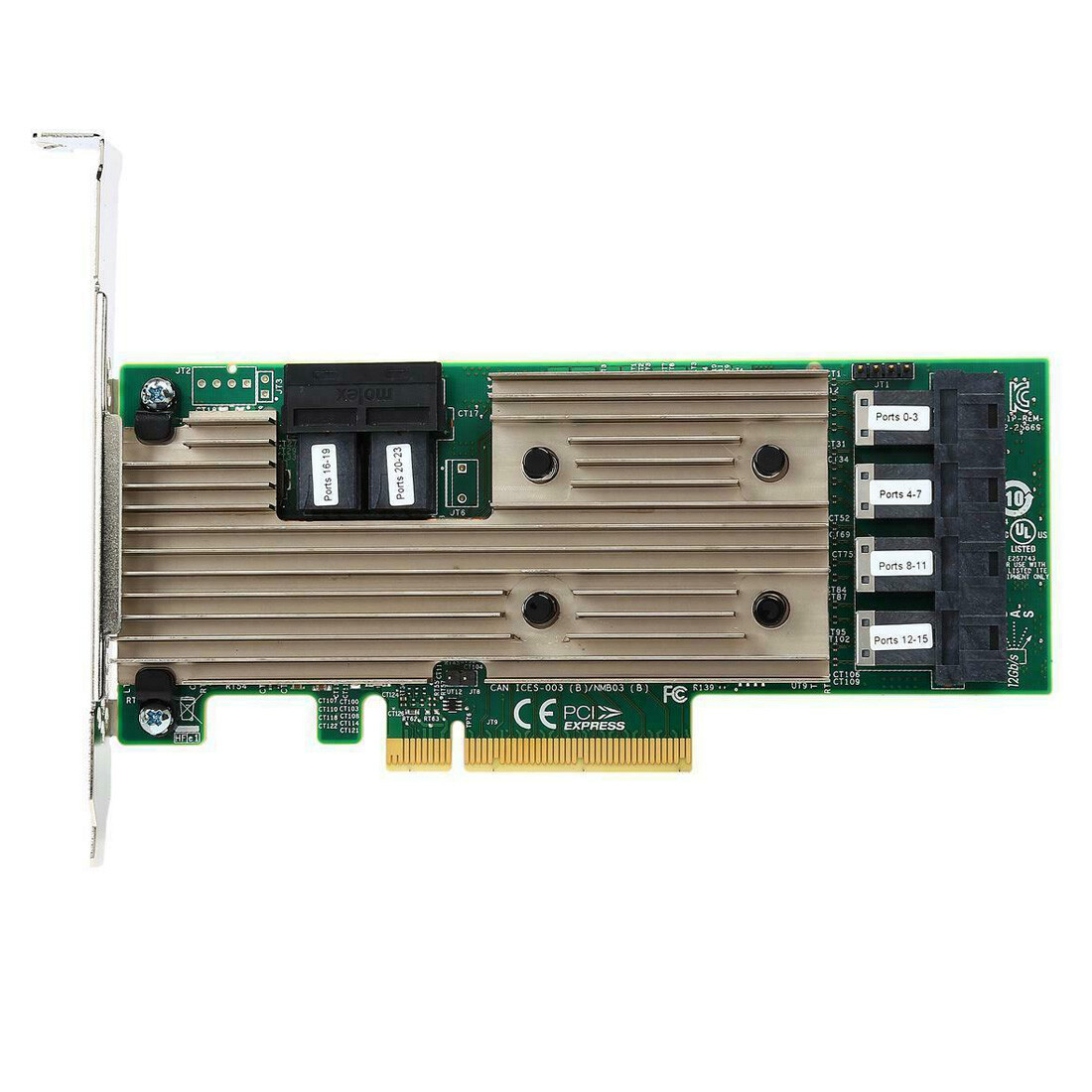 LSI Logic 05-25699-00 9305-24i 24-Port SAS 12Gb/s pci-e 3.0 IT Mode Controller