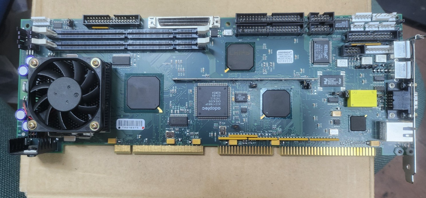 Trenton 92-005721-XXX Rev. E-04 CBI/433 SBC with Celeron 433MHz CPU, No Memory