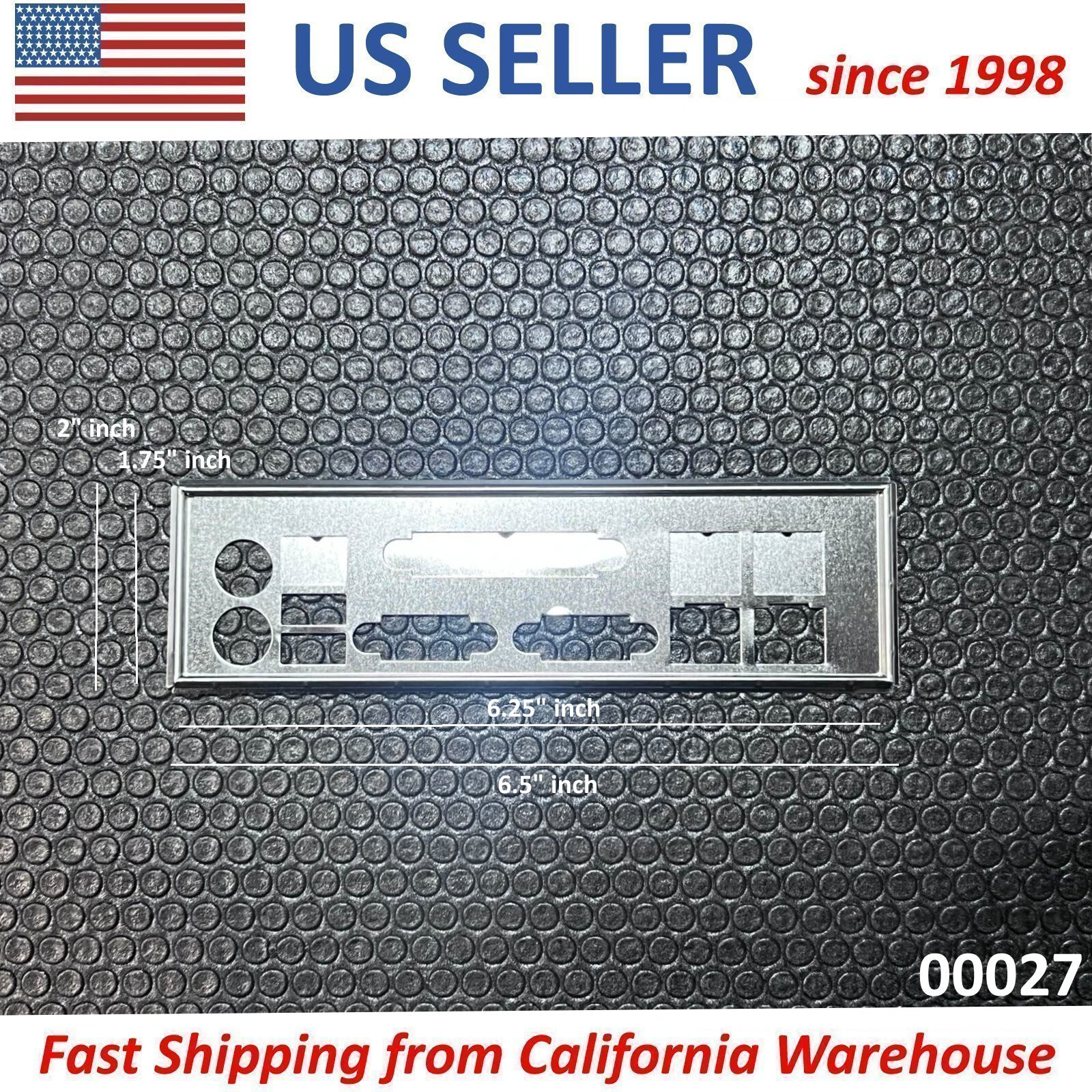 IO Shield Server SuperMicro MCP-260-00027-0N H8DG6-F H8QGL-iF H8DI3+ X9SRi X7SB3