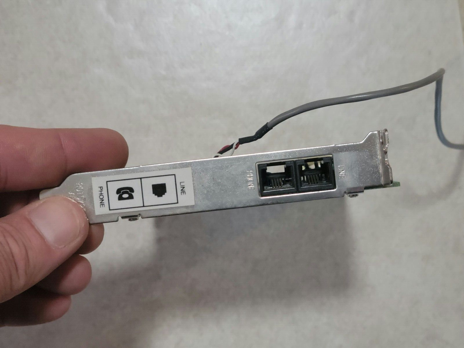 HP 5182-8808 COMPUTER FAX TELEPHONE INTERNAL 56K MODEM CARD DF-1156HV/A2B