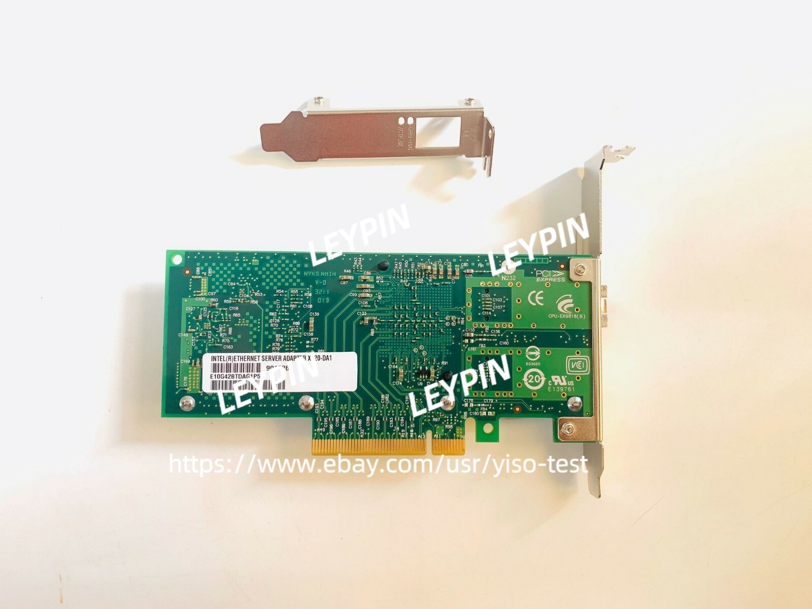 *NEW*Intel X520-DA1 E10G41BTDA 10GbE Ethernet Converged Network Adapter