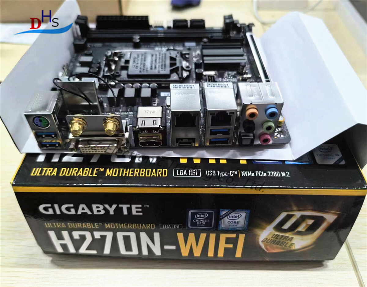 GIGABYTE GA-H270N-WIFI Intel H270 LGA 1151 Intel Mini ITX Motherboards