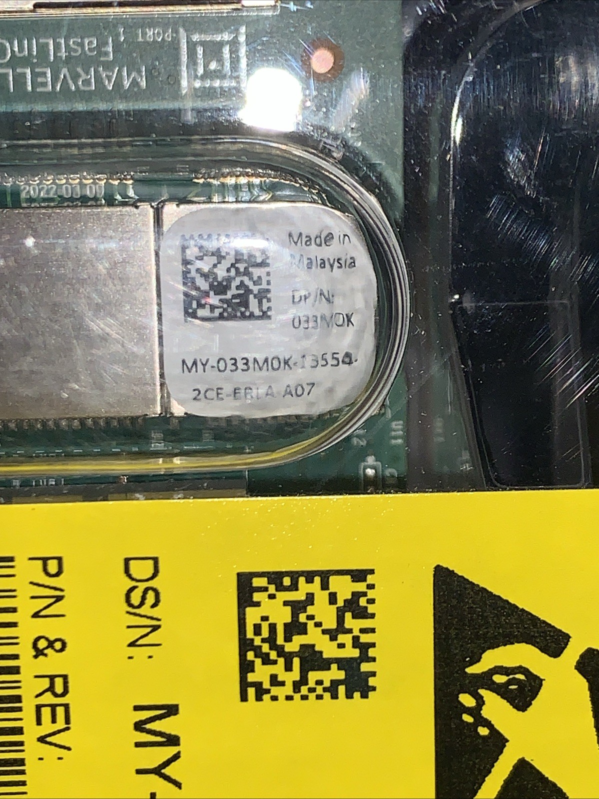 Dell Qlogic QL41164HFRJ Quad Port 10GbE RJ-45 10GBase-T Network Card 33M0K