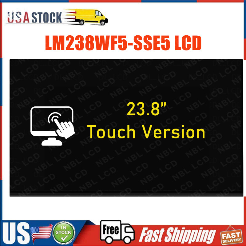 23.8″ LCD Screen Replacement LM238WF5-SSE5 for HP 24-dp0224 LCD Touch Panel FHD