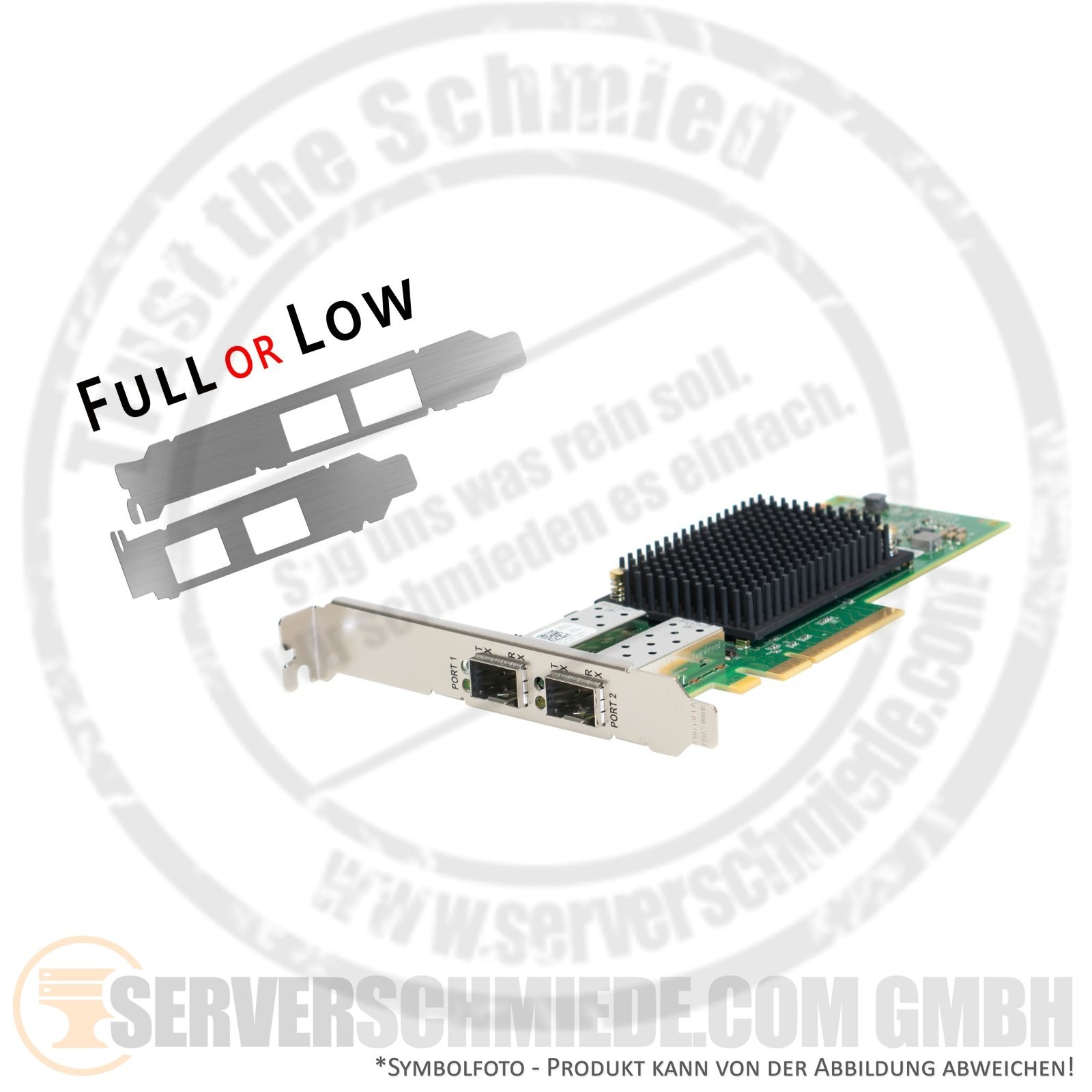 Dell 2x 32Gb FC LPe35002 PCIe x8 Fibre Channel Controller HBA 0PD89Y
