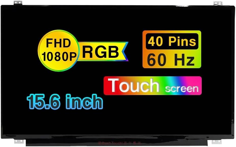 15.6″ LCD Touch Screen Assembly LP156WF7 SP A1 Dell Inspiron i5558-8571SLV