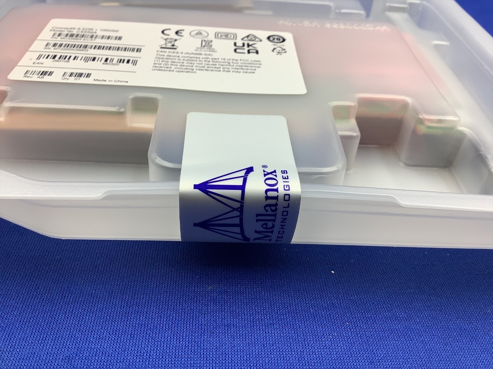 MCX556A-ECAT Mellanox ConnectX-5 VPI Adapter Card EDR IB 100GbE Dual-Port QSFP28