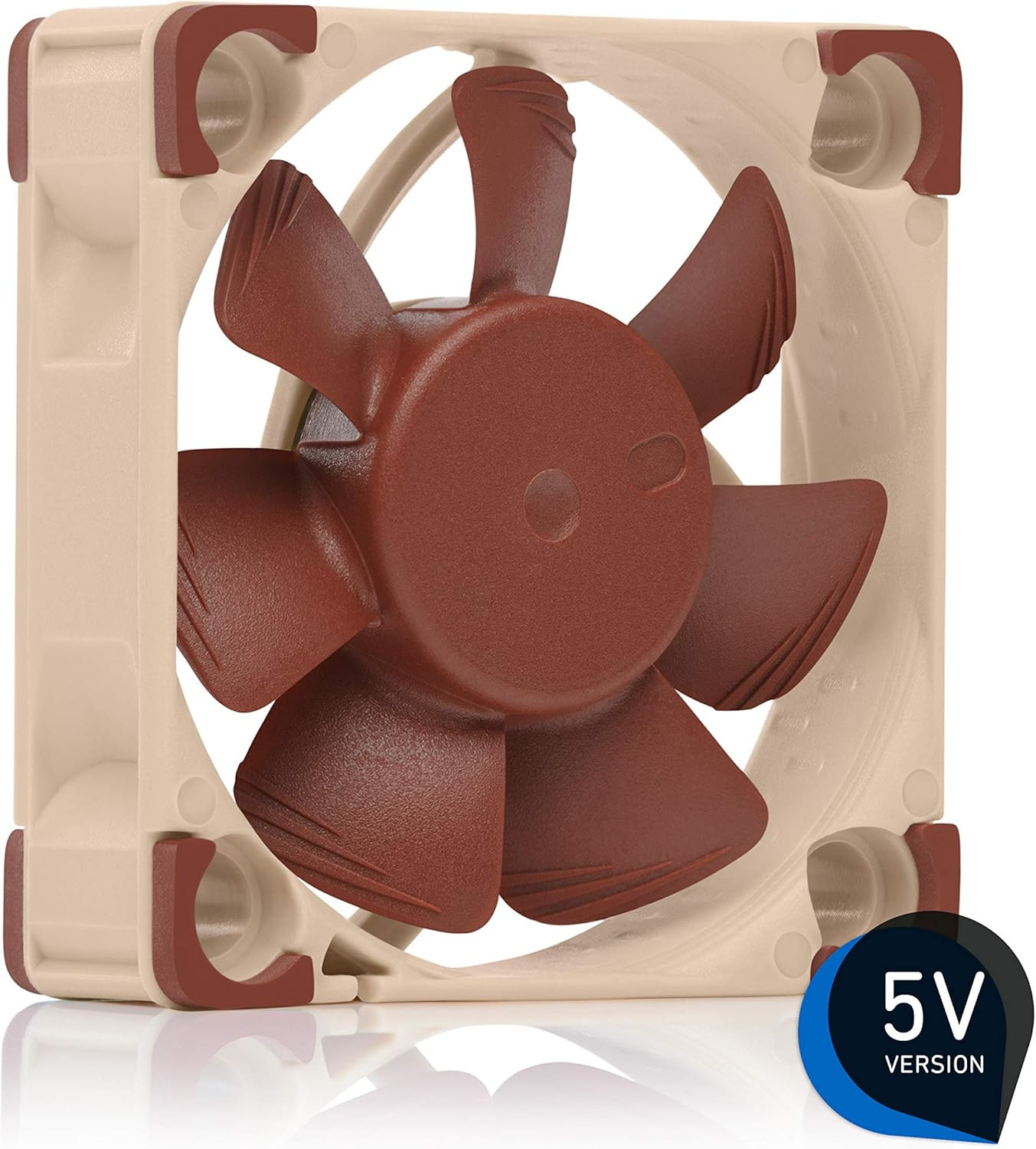 Nf-A4X10 5V, Premium Quiet Fan, 3-Pin, 5V Version (40X10Mm, Brown)