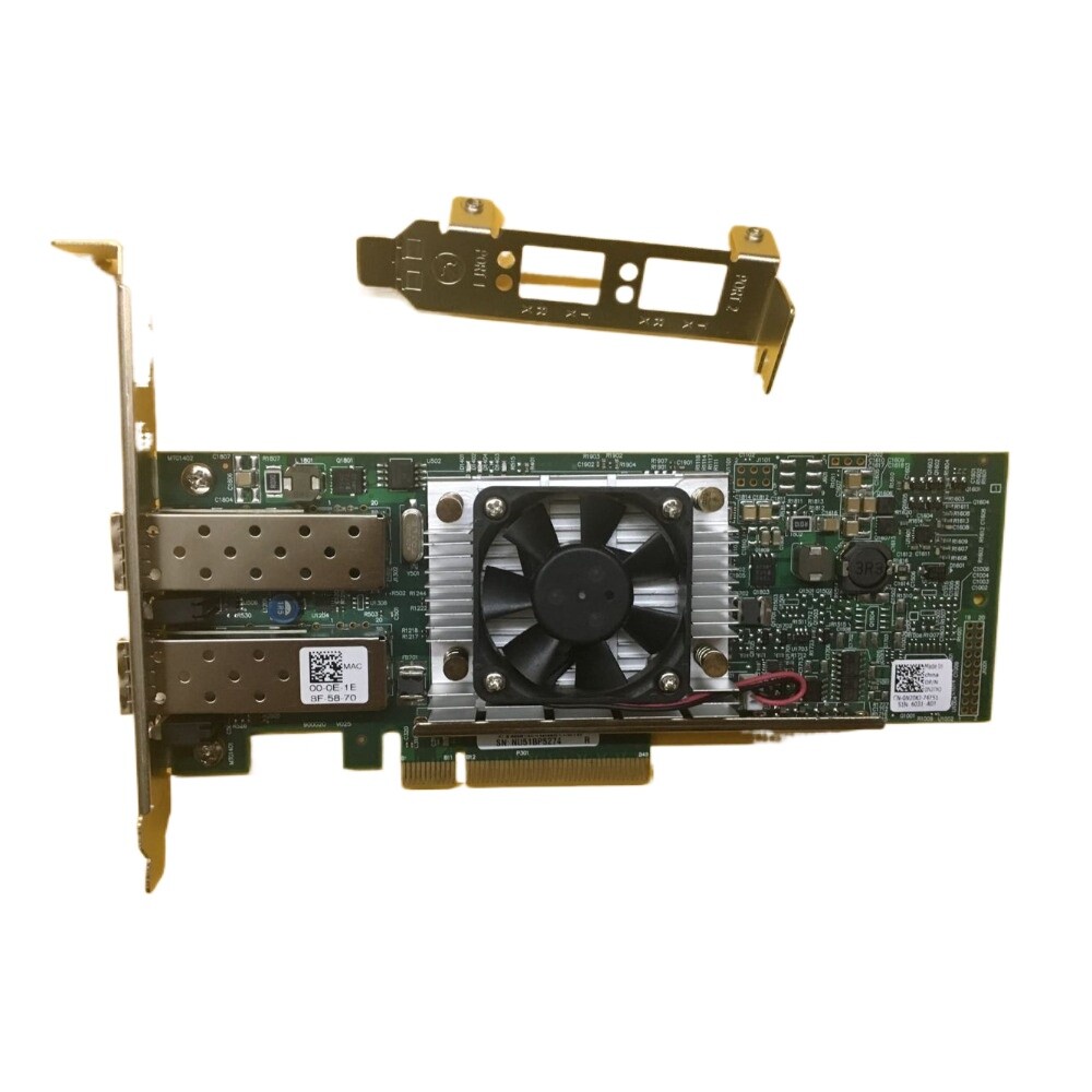 DELL BROADCOM BCM57810S 10GB Dual Port SFP+ PCI-E Ethernet Adapter N20KJ Y40PH