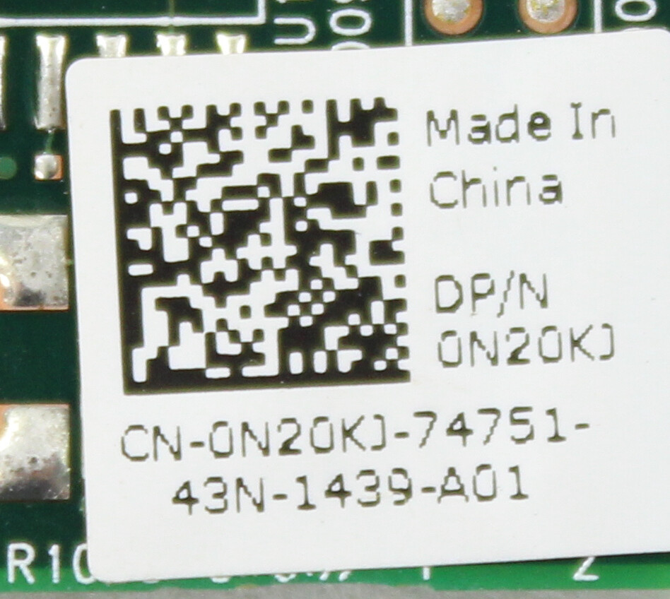 Dell Broadcom 57810s Dual Port 10 GB PCIe Converged Network Adapter – N20KJ
