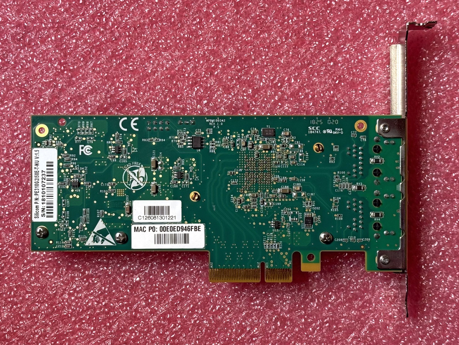 Intel X550-T2 Dual-port RJ45 2.5/5/10GbE NIC PCIe 3.0 x4 Network Adapter NBase-T