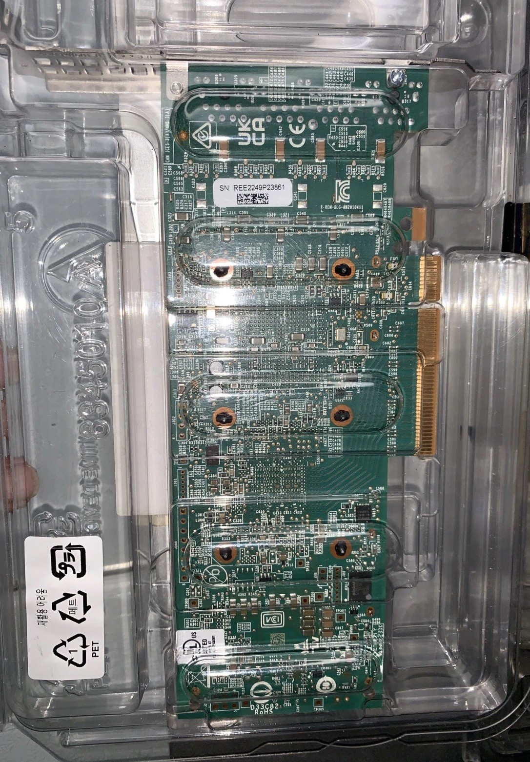 Dell Qlogic QL41164HFRJ Quad Port 10GbE RJ-45 10GBase-T Network Card 33M0K