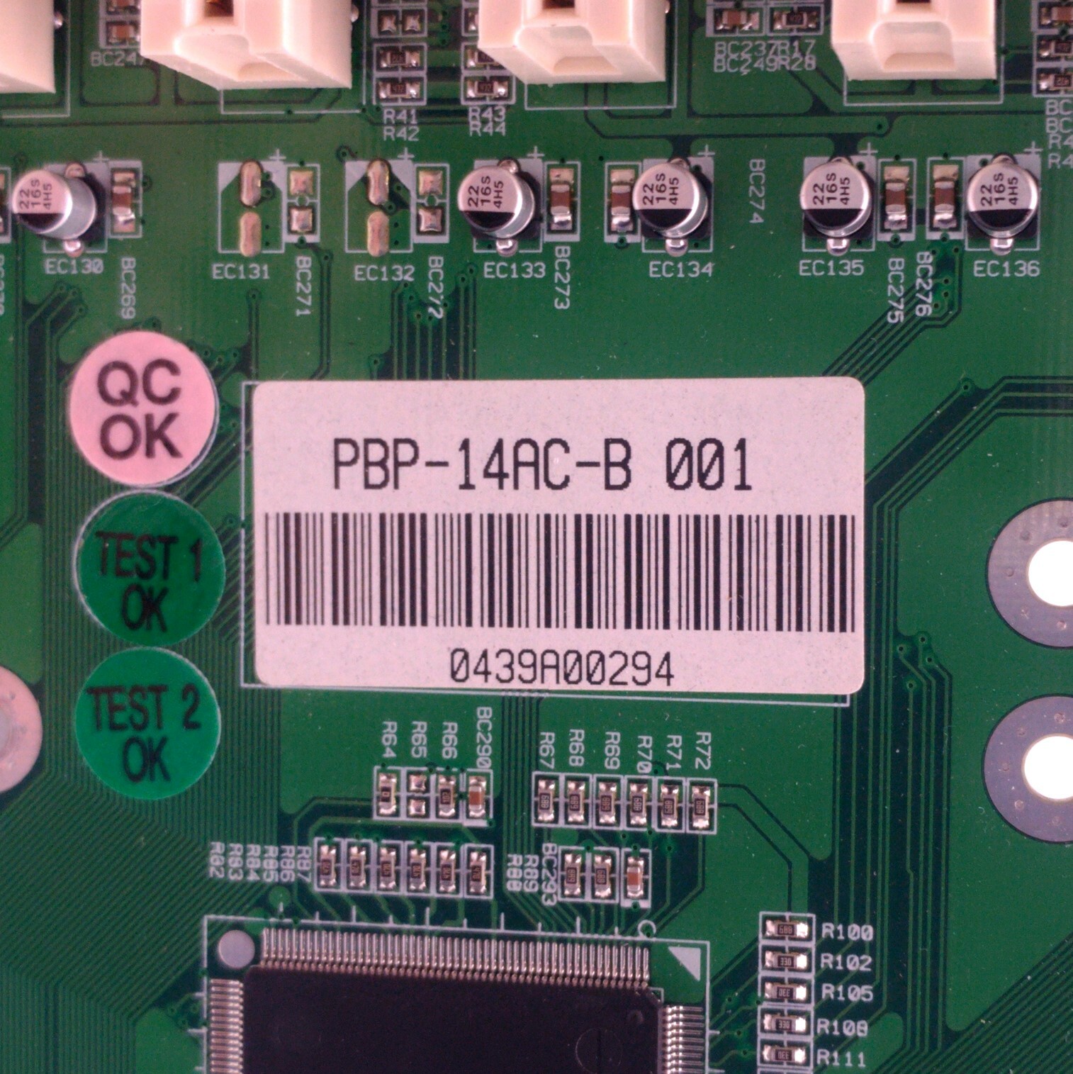 Portwell PBP-14AC-B Computer Backplane, AT/ATX, 3x PCI-ISA, 12x PCI, PICMG 1.0