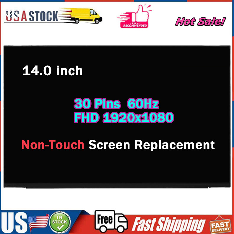 14″ NV140FHM-N48 N140HCA-EAC B140HAN04.0 N140HCA-EBA LCD Touch Screen Display