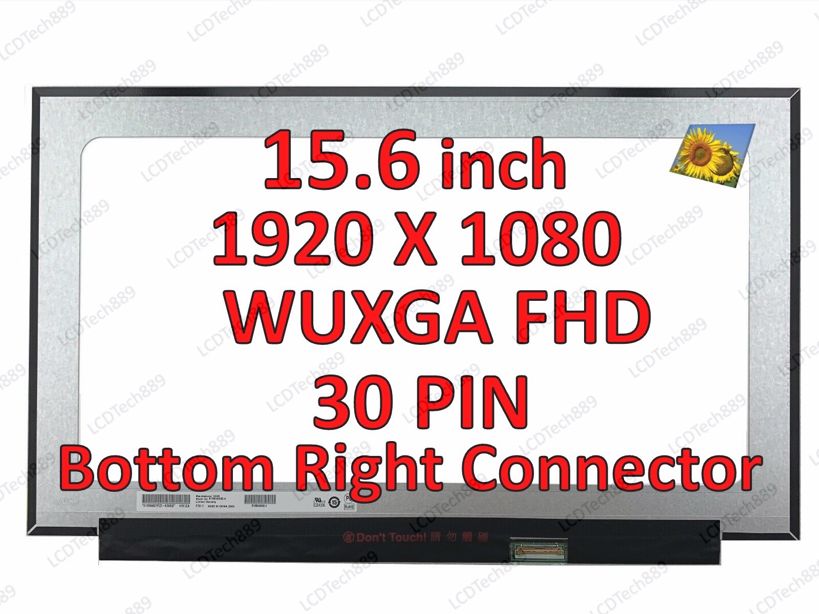 HP M03151-JD2 M03151-LD2 FHD IPS LCD Screen 30 pin Matte LED Display