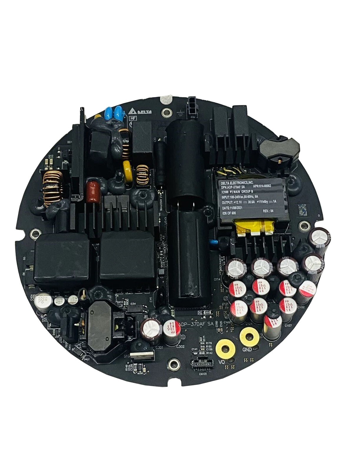 A2165 Power Supply Board ADP-370AF SA For Mac Studio M1 A2615 EMC 3988 A2901