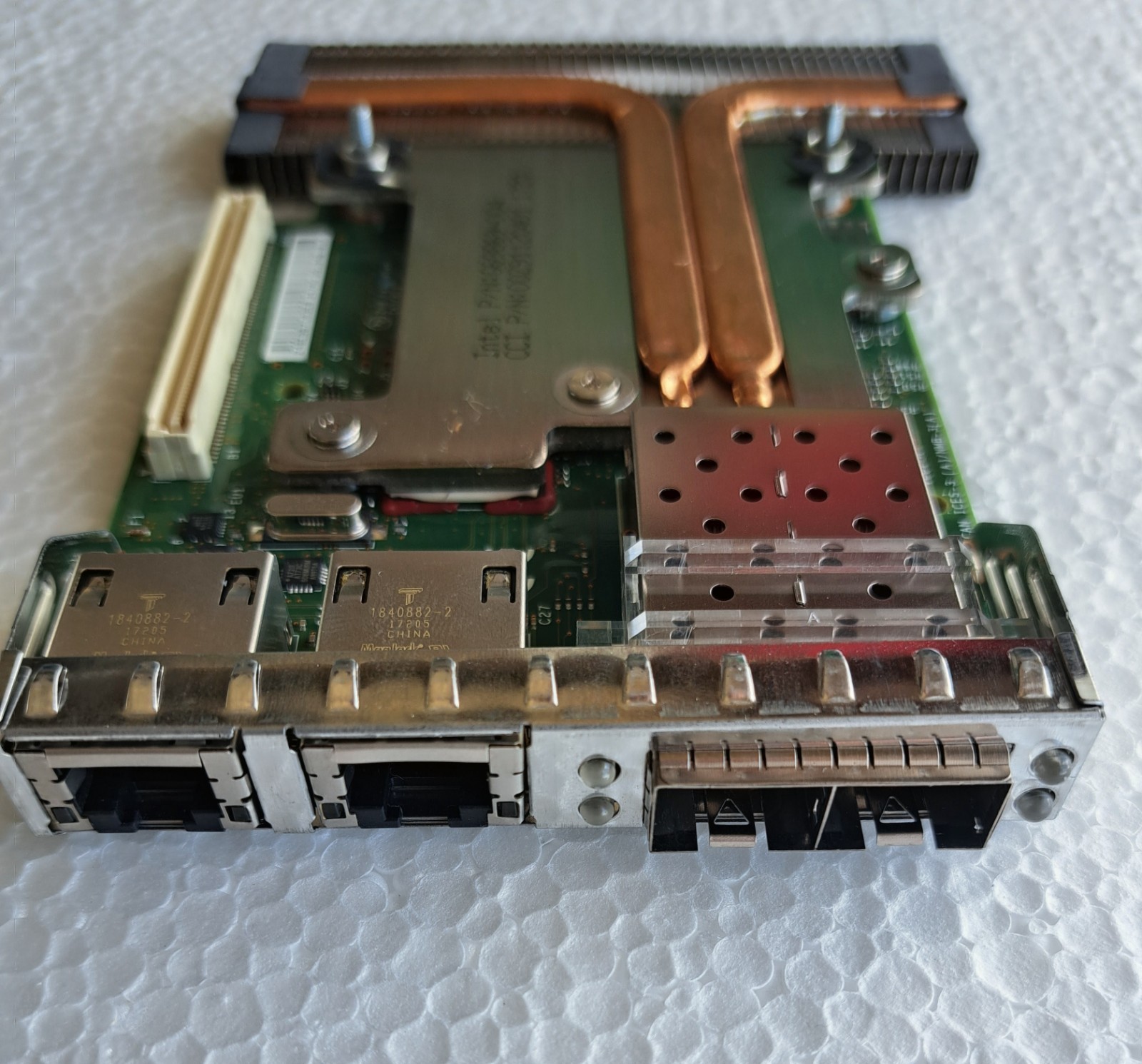 Dell 0C63DV Intel X520 Dual-Port 10GB SFP+ + Dual-Port 1GB RJ-45 Gen 2 x8 NDC