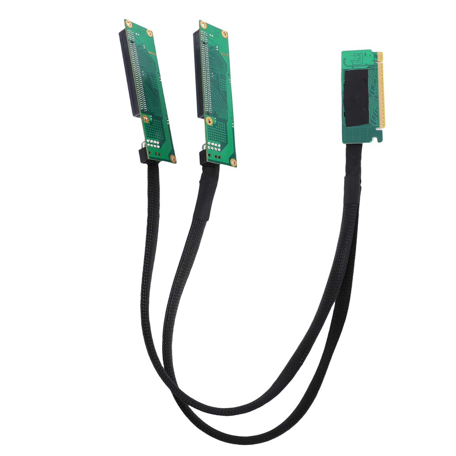PCIe 4.0 X16 to SFF-8654 X2 Adapter Cable High Performance PCIe 4.0 to SFF-8654