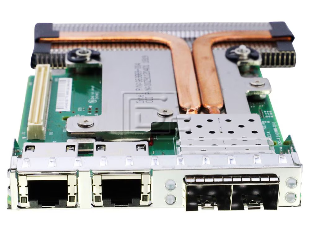 Dell 540-BBHJ 67XRW C63DV Intel X5202x SFP+ 10GbE i350 2x 1GbE NIC for PowerEdge