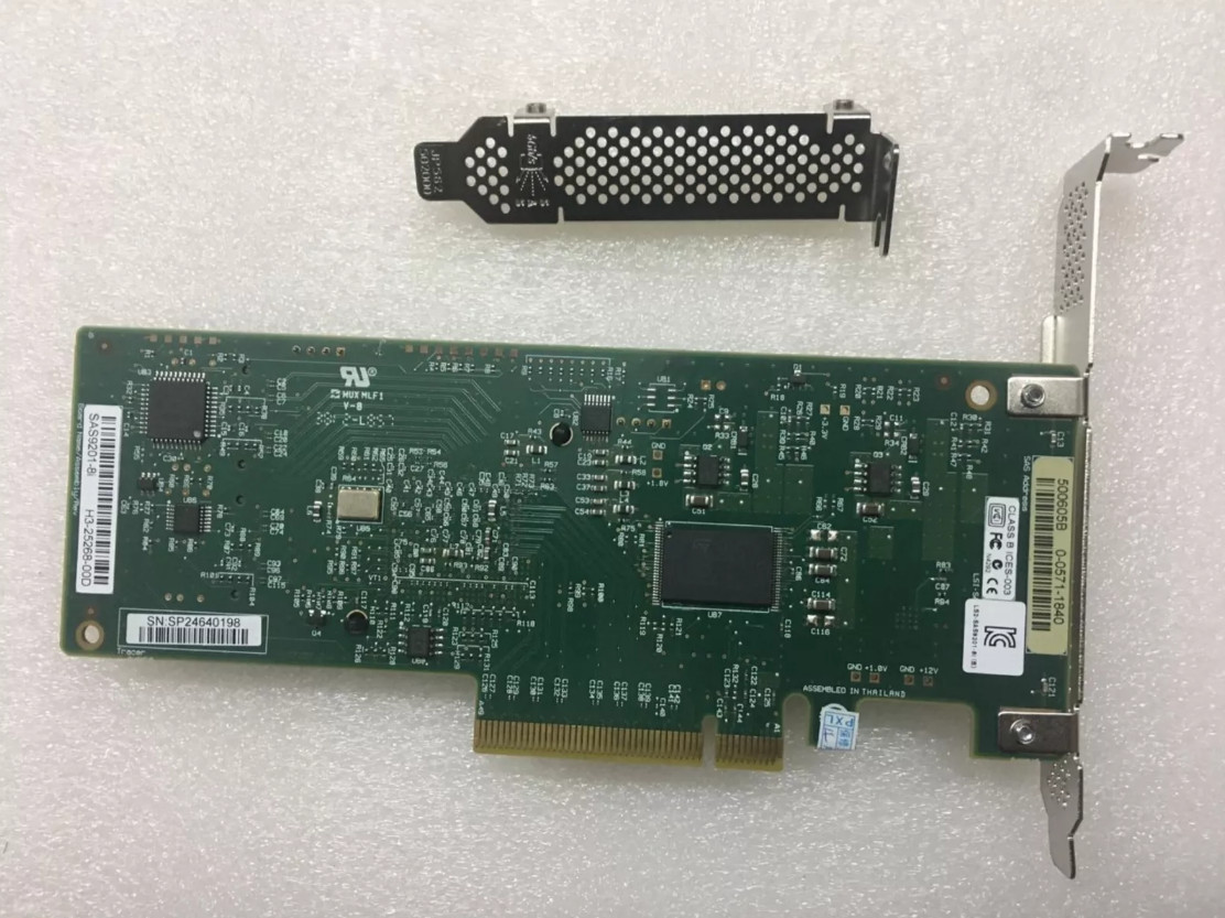 Genuine LSI 6Gbps SAS HBA LSI 9201-8i P20 IT Mode ZFS FreeNAS unRAID