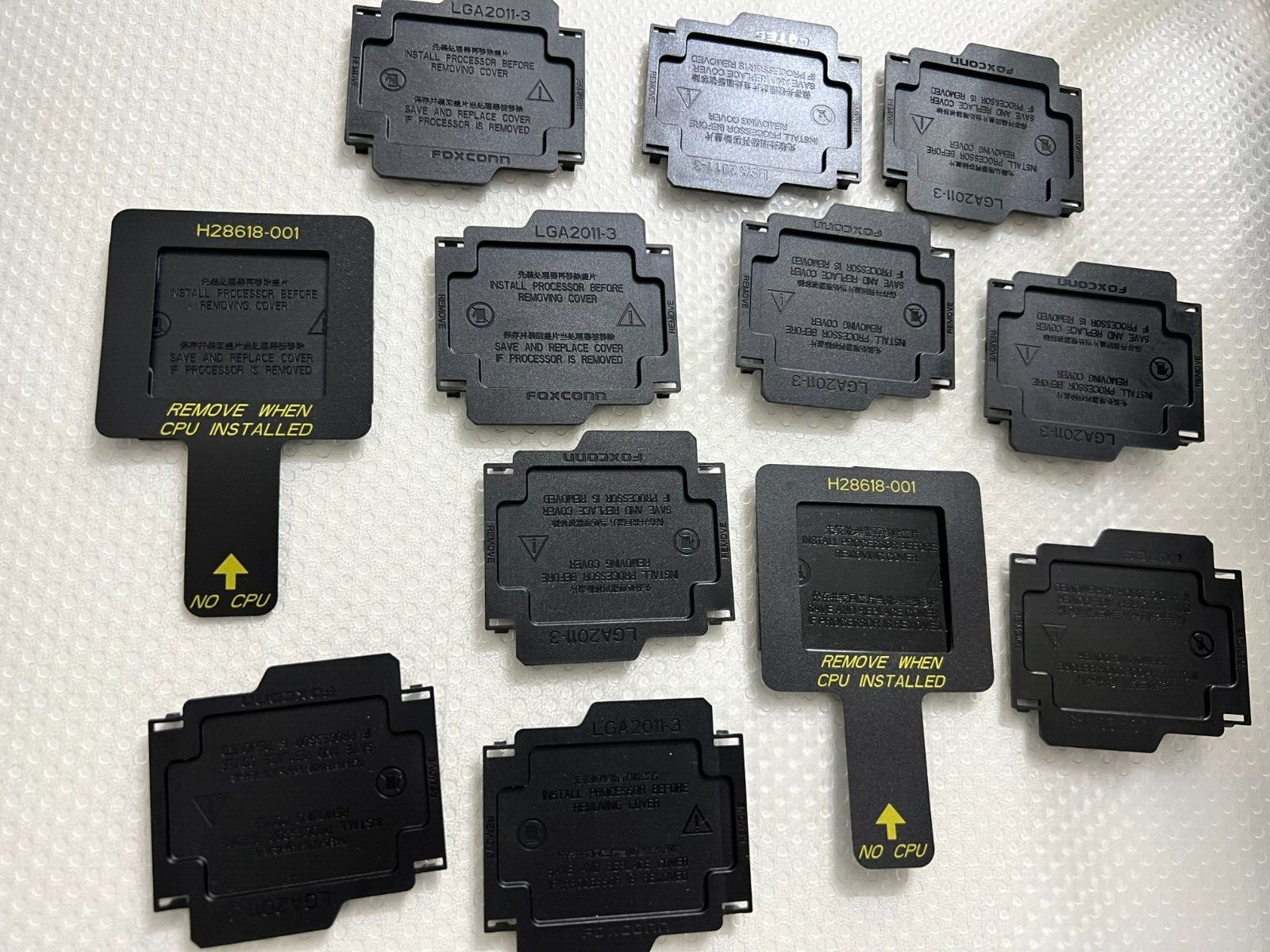 20x FOXCONN,LOTES LGA2011-3 Intel CPU Socket Protector Cover LGA 2011-3,ORIGINA