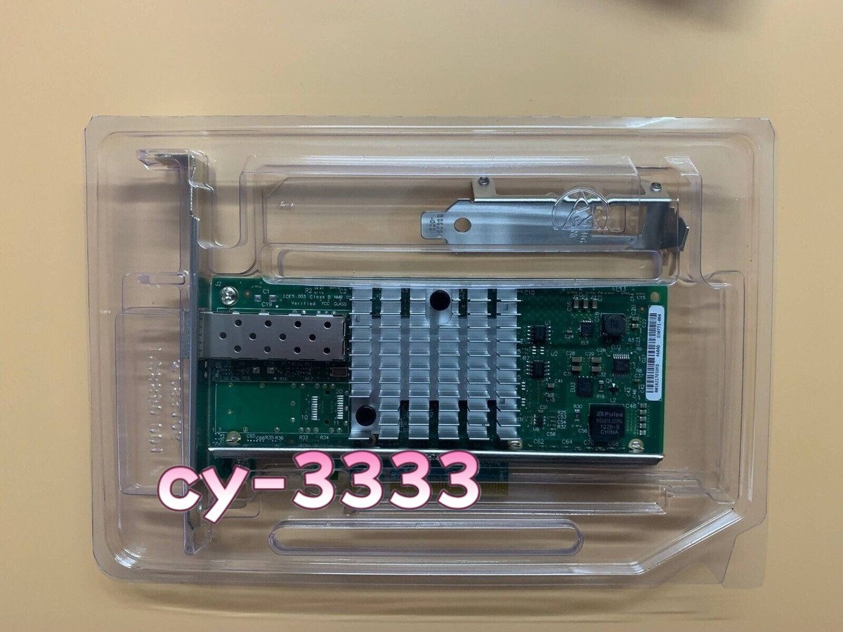 New Intel X520-DA1 10 Gigabit 10Gbps PCI-E E10G42BTDA Server Network Adapter