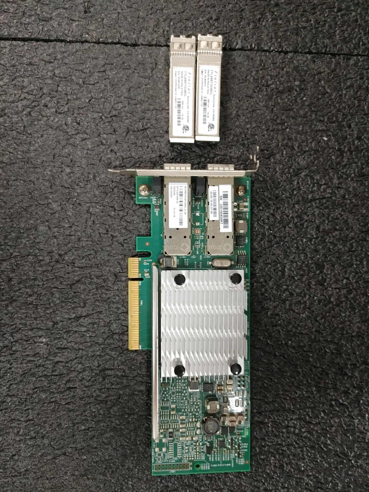 Broadcom BCM957810A1006G 10GB PCIe x8 Dual Port SFP Ethernet Adapter w/2 SFP