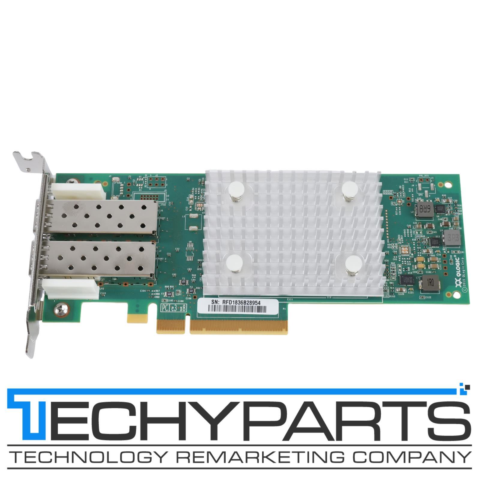 Dell WVT0T Qlogic QLE2692-DEL 16Gb/s 2-Port SFP+ Fibre Channel PCI-E 3.0 x8 HBA