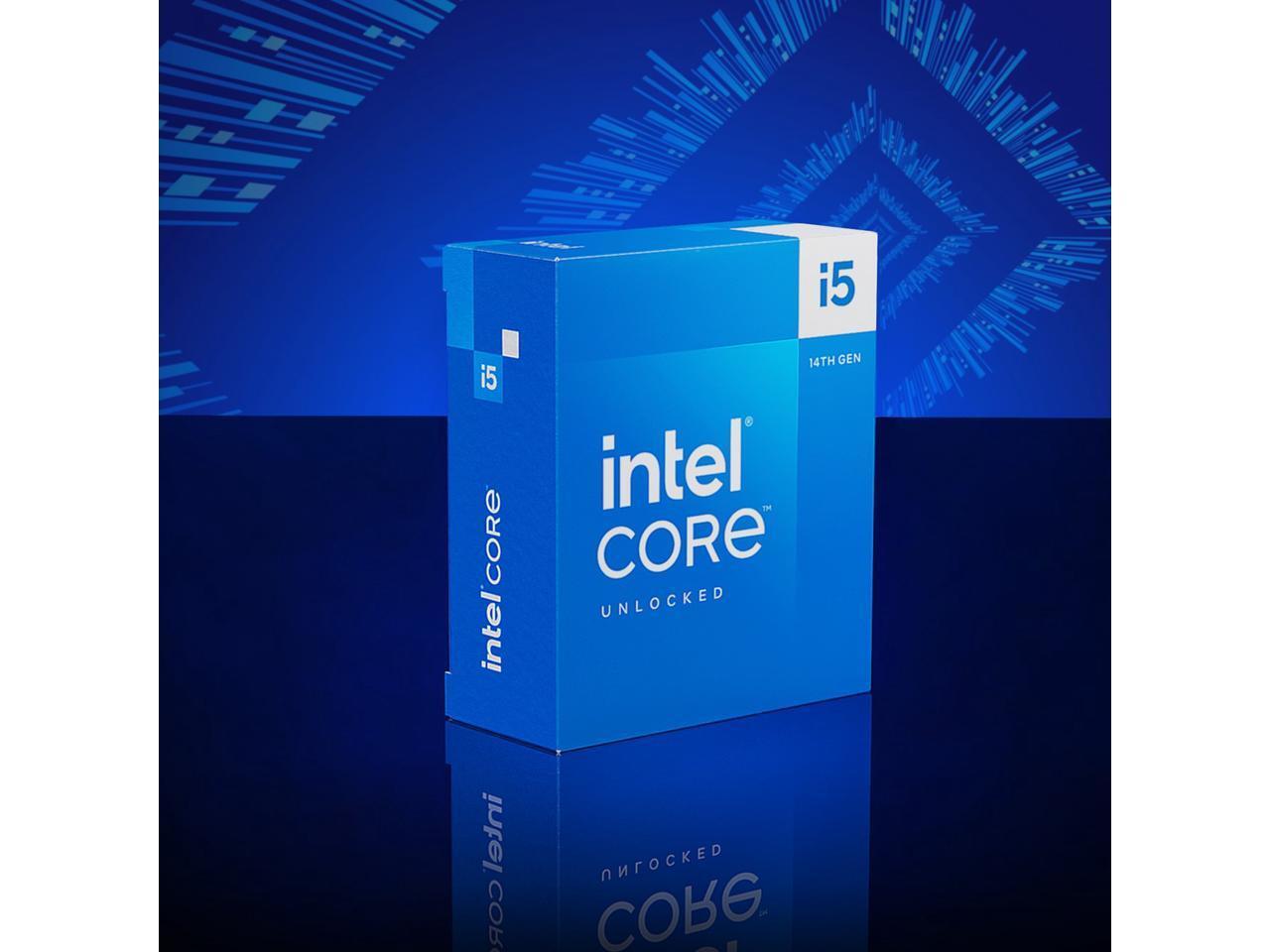 Intel Core i5-14600K – 14th Gen 14-Core (6P+8E) LGA 1700 125W CPU Desktop Pro…
