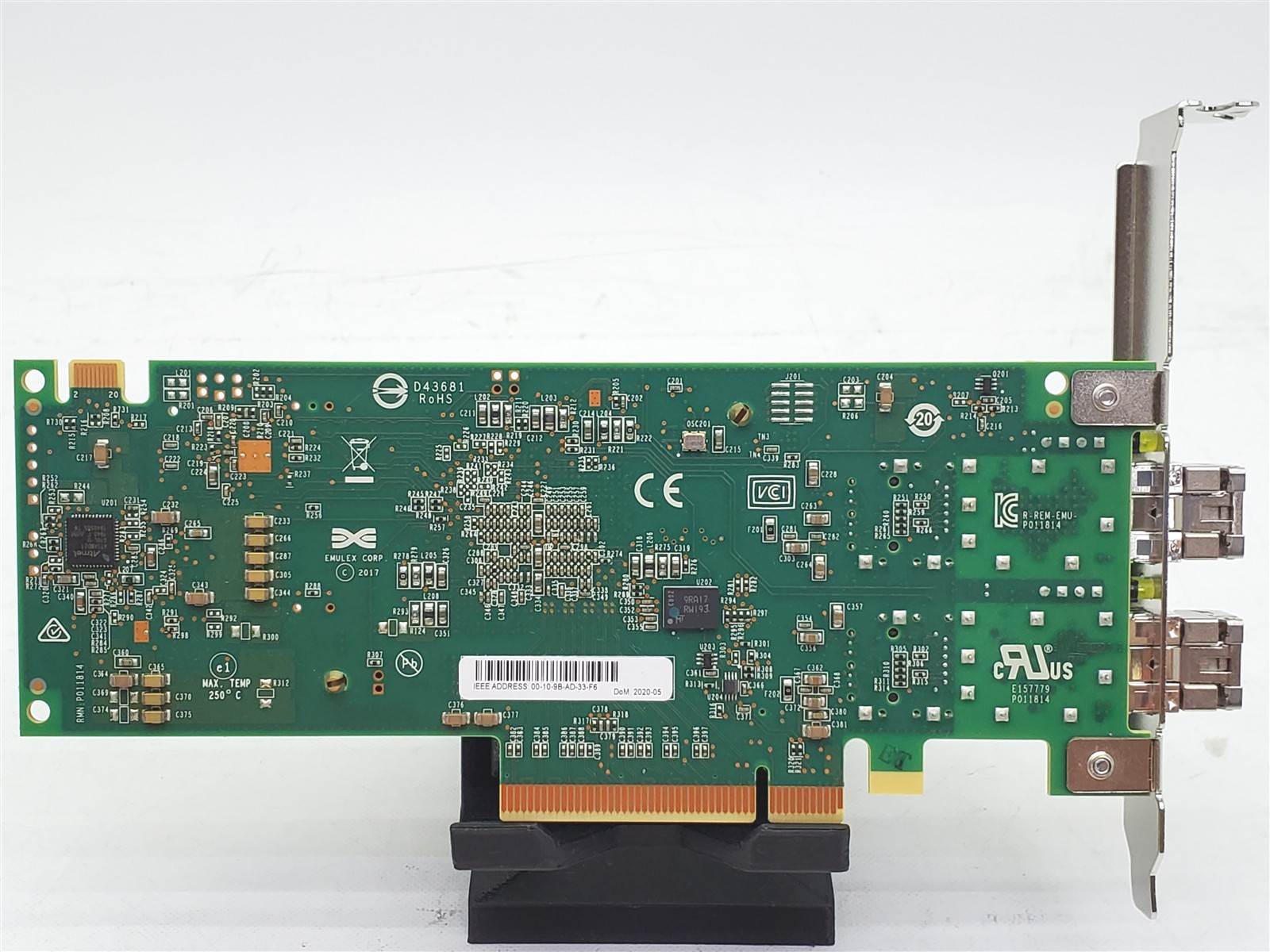 Dell PD89Y HWXGN Emulex LPe35002-M2 Dual Port 32Gb Gen 7 Fibre Channel HBA W/SFP