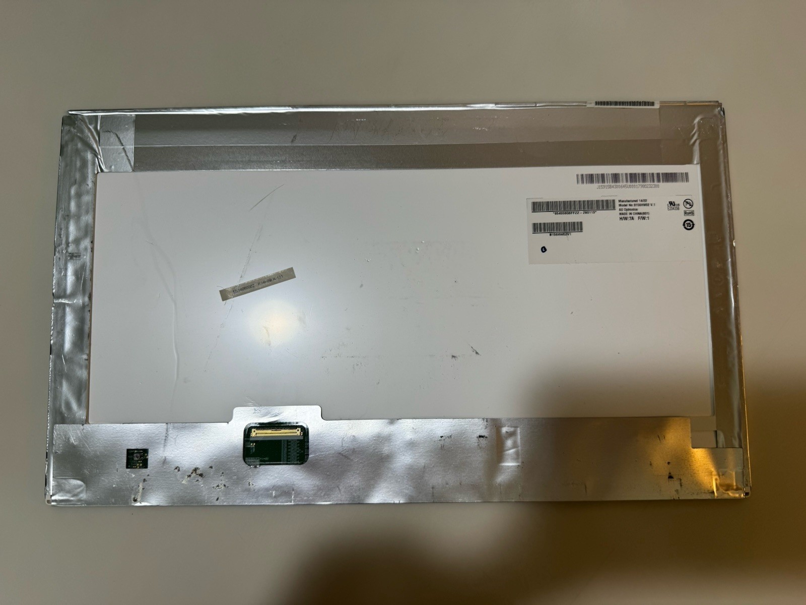 New AUO B156HW02 V1 15.6” LCD Screen 1366×768 LED Laptop Replacement