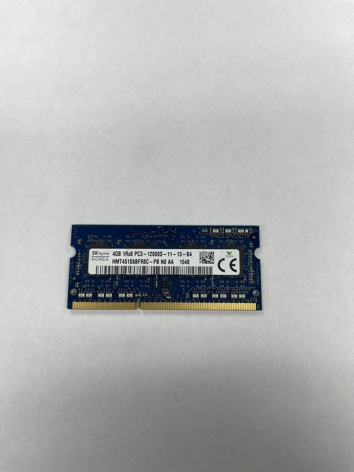 SK Hynix 4GB RAM 1RX8 PC3-12800S-11-13-B4 Laptop Memory 30 Days Warranty Tested