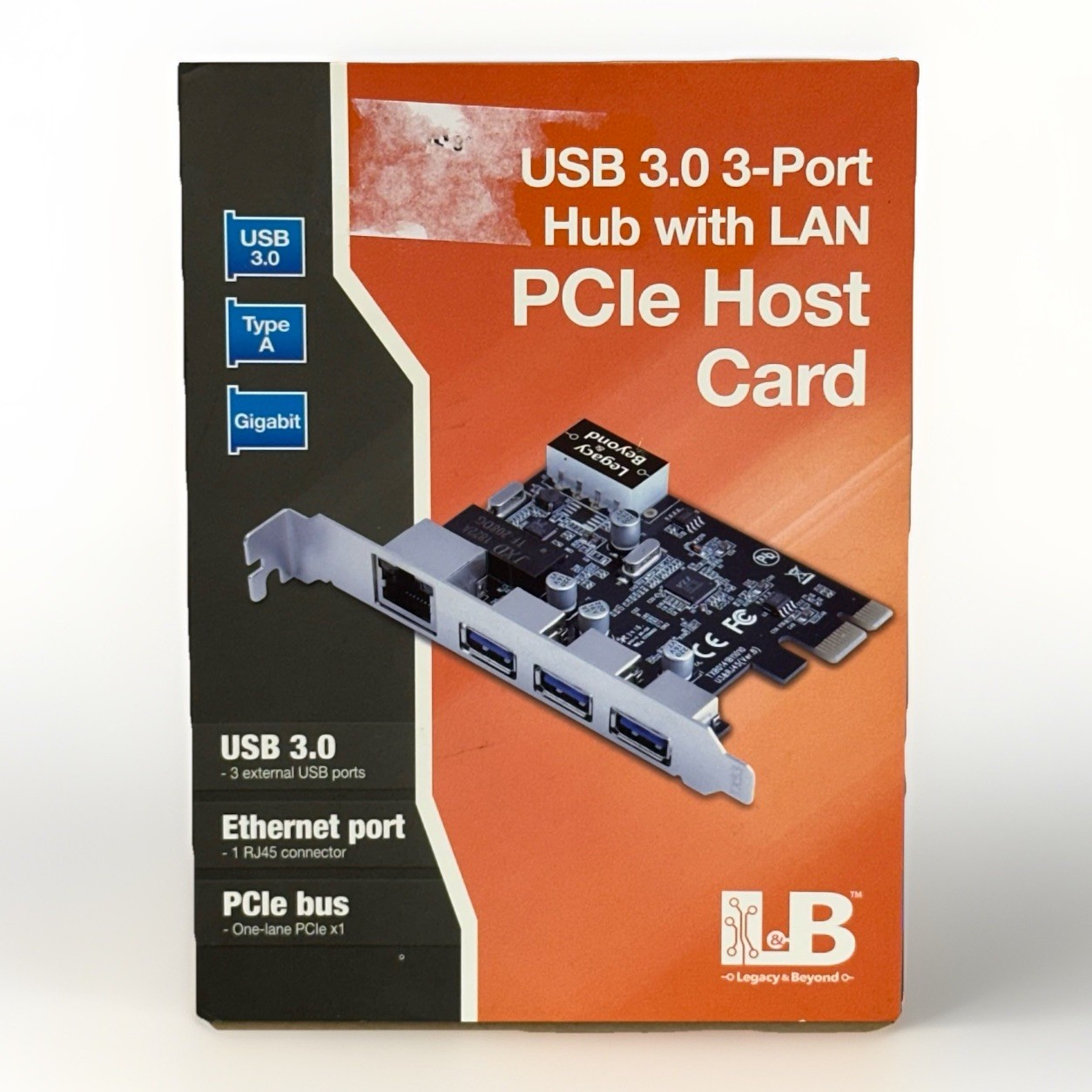 SIIG 3 Port PCIe USB 3.0 Adapt Card + Gigabit Ethernet LAN – Standard & Low